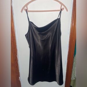 Black Silk Dress